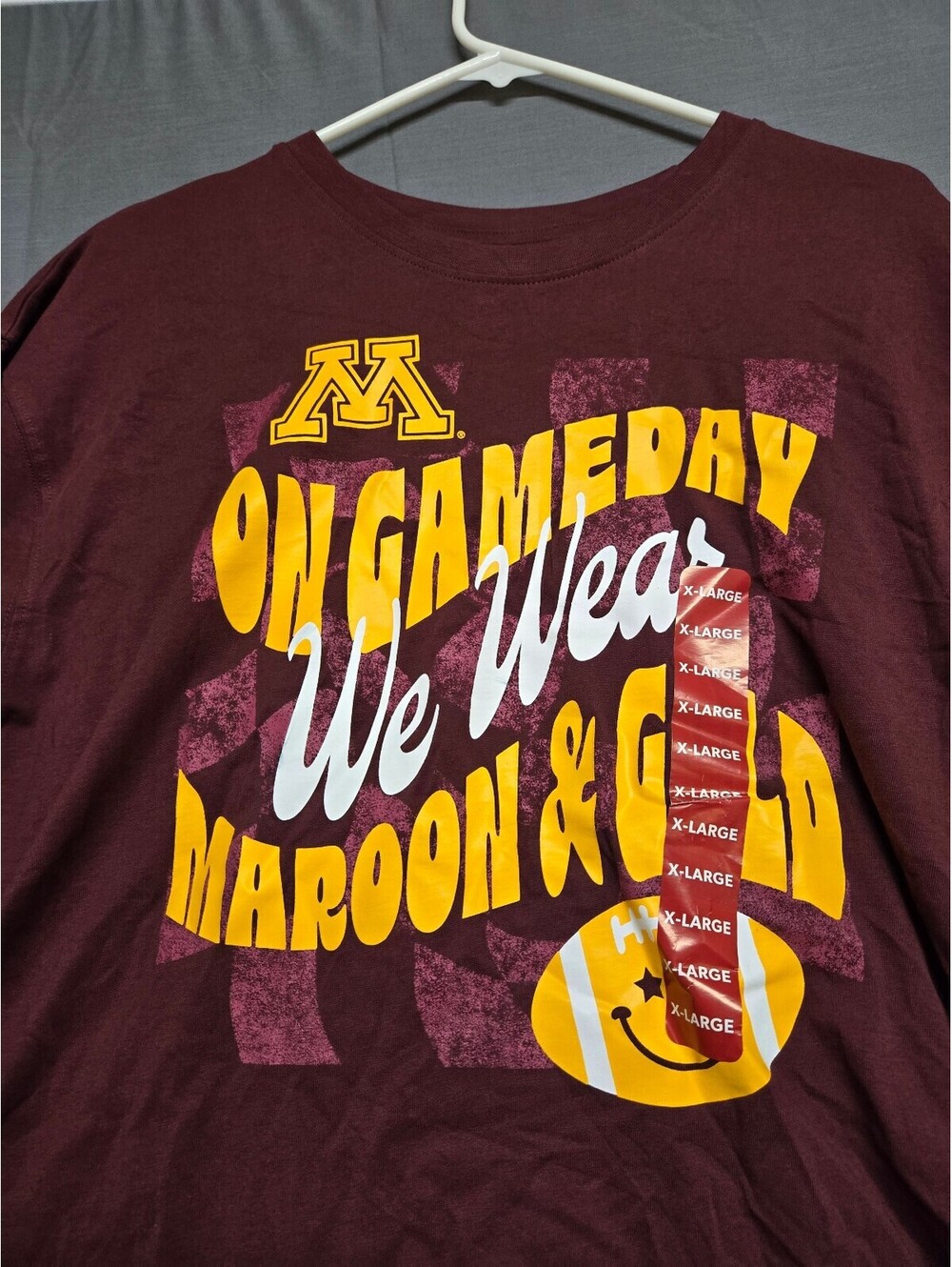 Champion University of Minnesota Maroon Gameday T-Shirt X-LG